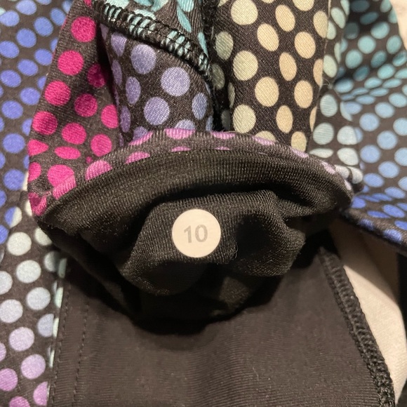 Lululemon Wunder Under Pant III, Cosmic Dot White Multi / Black - Picture 10 of 11
